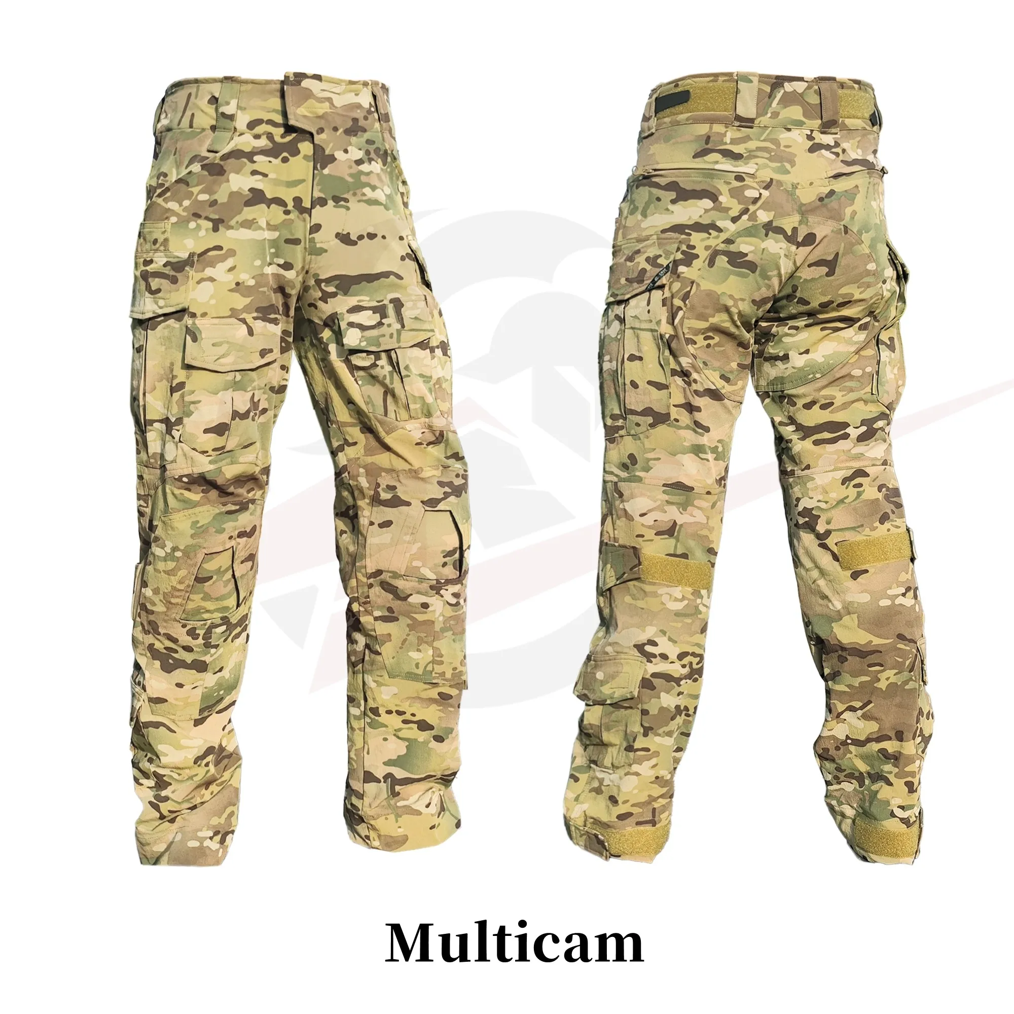 Pantalones de Combate para Todo Clima, Camuflaje GEN-3, Elásticos en Cuatro Direcciones, Color Naranja Piel - imagen 4