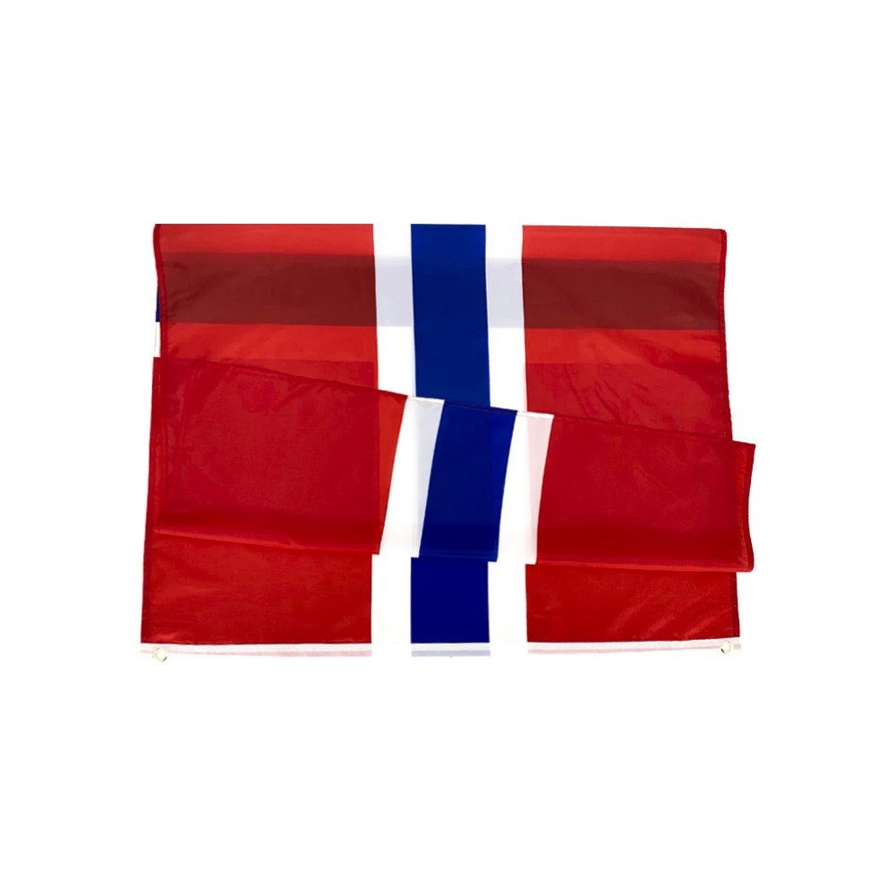 90X150cm Bandera de Noruega Kongойet Noreg Norge Nor No Noruega Banderas norueguesas Poliéster Impreso Decoración Banner Tapiz - imagen 3