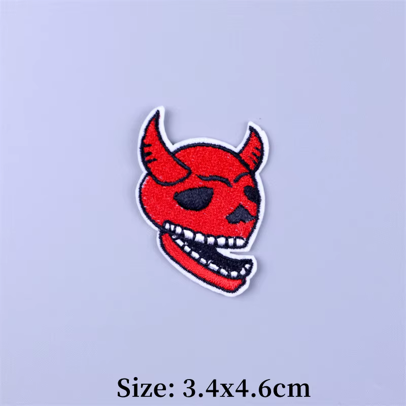 Parche termoadhesivo Halloween para ropa – Payaso fantasma calabaza - imagen 3
