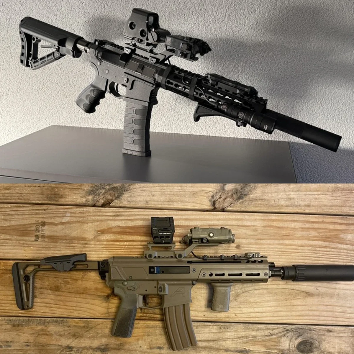 Mira telescópica para Rifle voladizo Hydra Mount, montaje elevador de 2,91 pulgadas para 551 553 558 552 T01 T02, mira telescópica Airsoft de punto rojo para AR15 - imagen 5