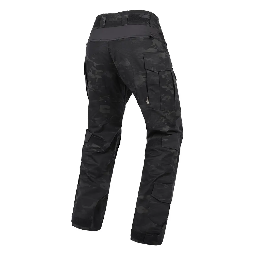Emersongear G3 pantalones tácticos extendidos para hombre, pantalones Cargo de servicio, caza, senderismo, entrenamiento de combate, Airsoft, nailon, versión larga MCBK - imagen 4