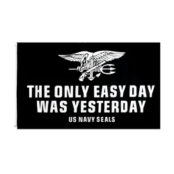 Xiangying Bandera US NAVY SEALS decorativa para pared