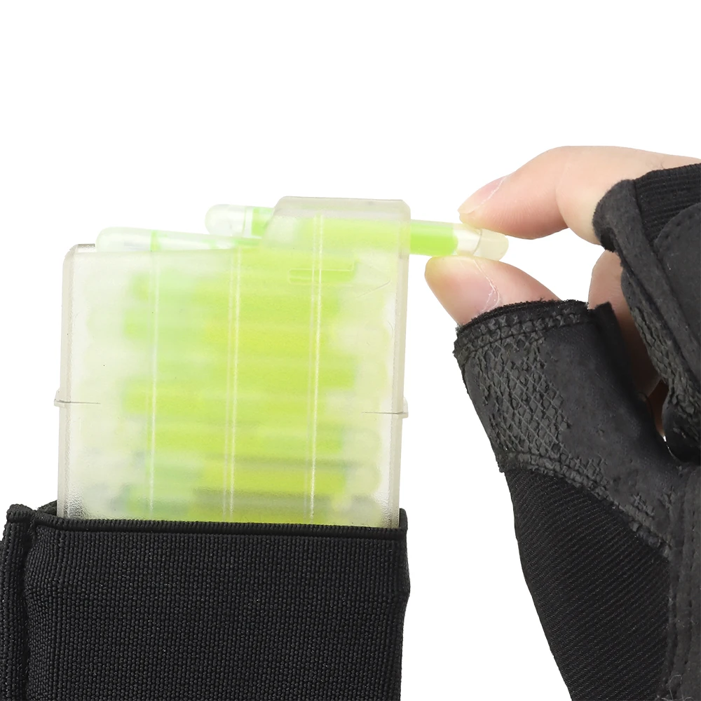 Caja de distribución táctica para palos de luz, dispensador de puntos de marcador de entrenamiento de combate al aire libre - imagen 3