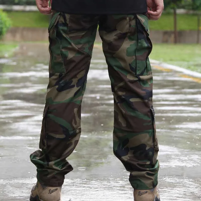 Emersongear pantalones tácticos BDU entrenamiento de combate hombres pantalones Cargo Airsoft caza deportes al aire libre senderismo ciclismo poliéster algodón - imagen 5