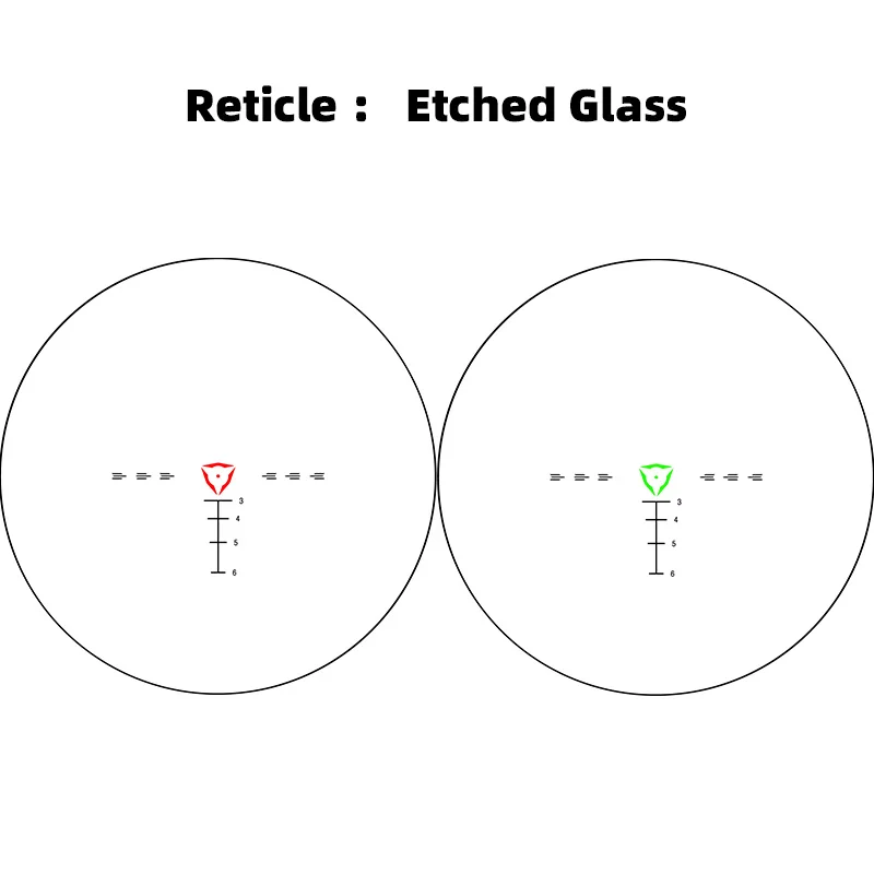 Victoptics-mira de prisma 4X32, retícula Bdc grabada para iluminación roja y verde.223/56, mira compacta para uso Ar y táctico - imagen 2