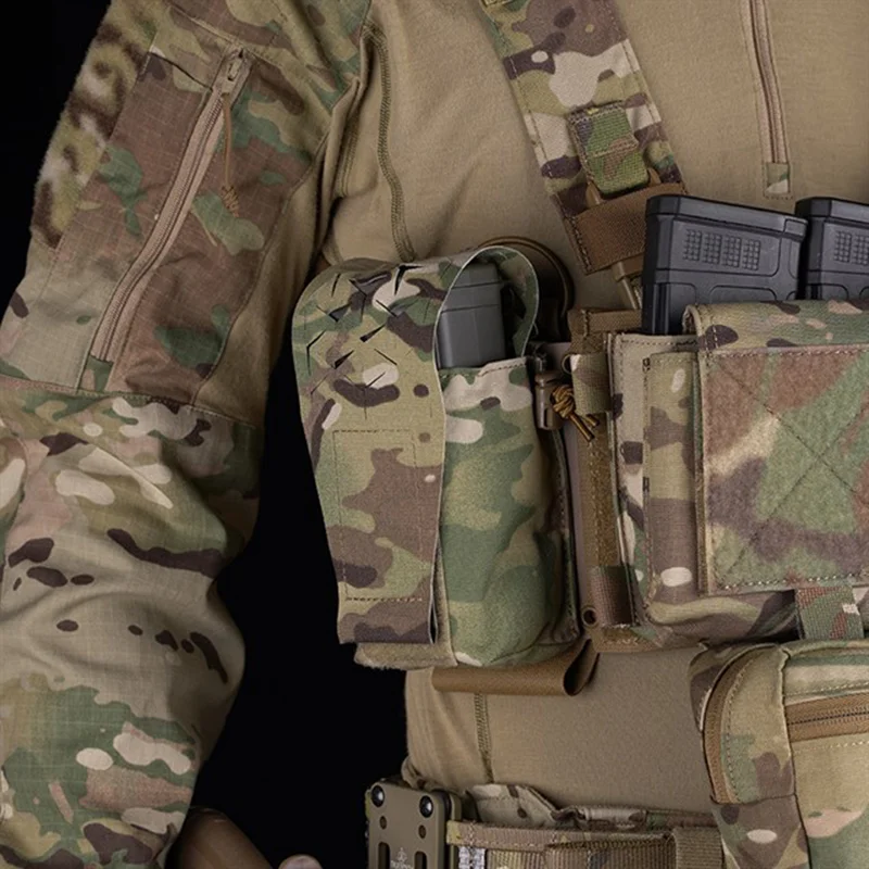 Molle SPUD bolsa táctica multifuncional para walkie-talkie y Radio Mag Carrier, accesorios de caza Airsoft - imagen 3
