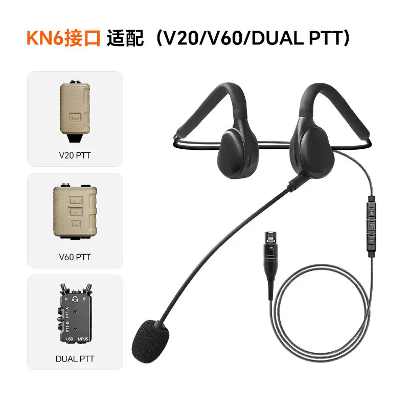 FCS X12 Cascos tácticos con micrófono extraíble y comunicación dual - imagen 5