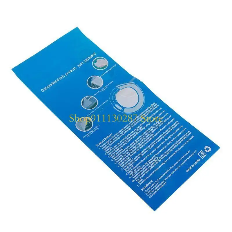 Funda para teclado J1HC, Protector Universal, resistente agua, película protectora transparente para teclado - imagen 2