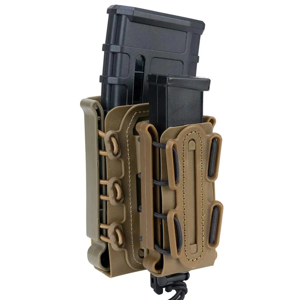 BOOIU Belt Magazine Pouch 5,56 Clip para cinturón Mag Bolsas 7,62 mm Softshell Rifle Mag Carrier para cinturón M4/AR/AK Rifle Revistas - imagen 5