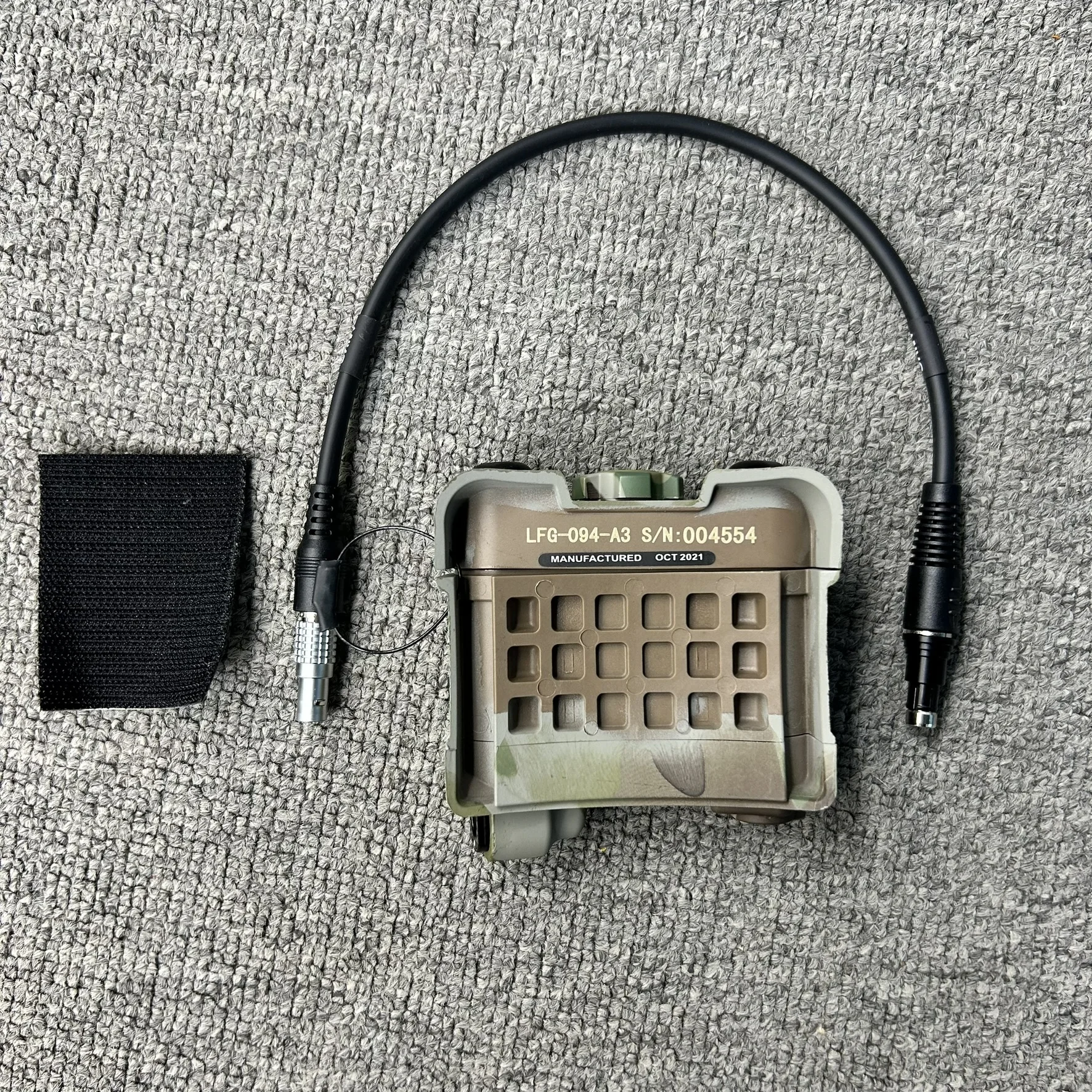 Caja de alimentación de batería NVG con soporte para casco táctico FMA para PVS-31 IR estroboscópico equipo de aventura al aire libre - imagen 4