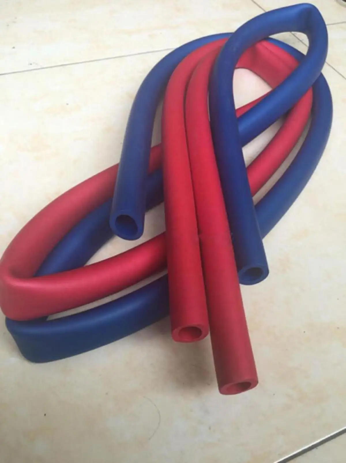 Nuevo estilo, equipo de Fitness, mango, esponja aislante, tubo de espuma, tubo de goma, envoltura de retraso, 1M - imagen 2