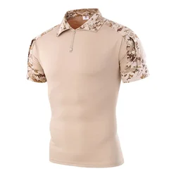 Camiseta táctica camuflaje militar para hombre - Airsoft y Paintball
