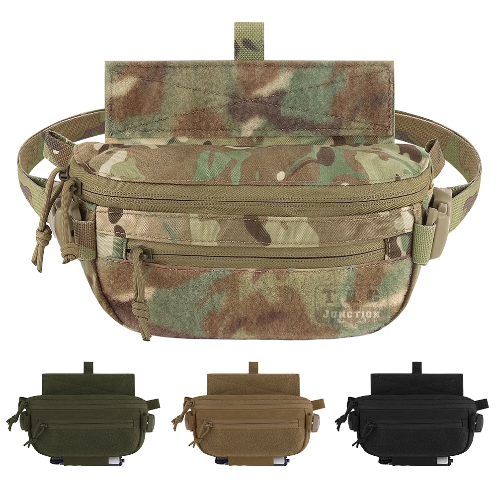 Bolsa táctica colgante 3 en 1, bolsa de almacenamiento para colgar, riñonera para chaleco, JPC, CPC, LBT, K19