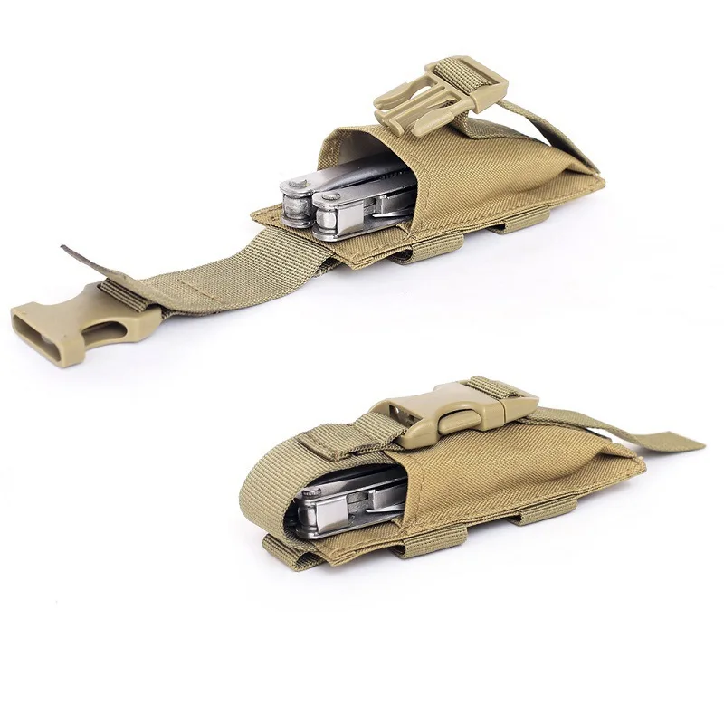 Bolsa táctica Molle DEC para exteriores, accesorio para cuchillo, herramienta, cinturón de caza, 9MM - imagen 3