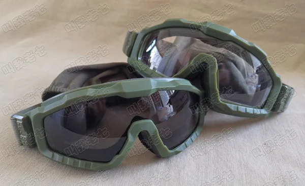 19 gafas tácticas para casco de motocicleta, gafas para deportes al aire libre, a prueba de viento y a prueba de explosiones - imagen 2