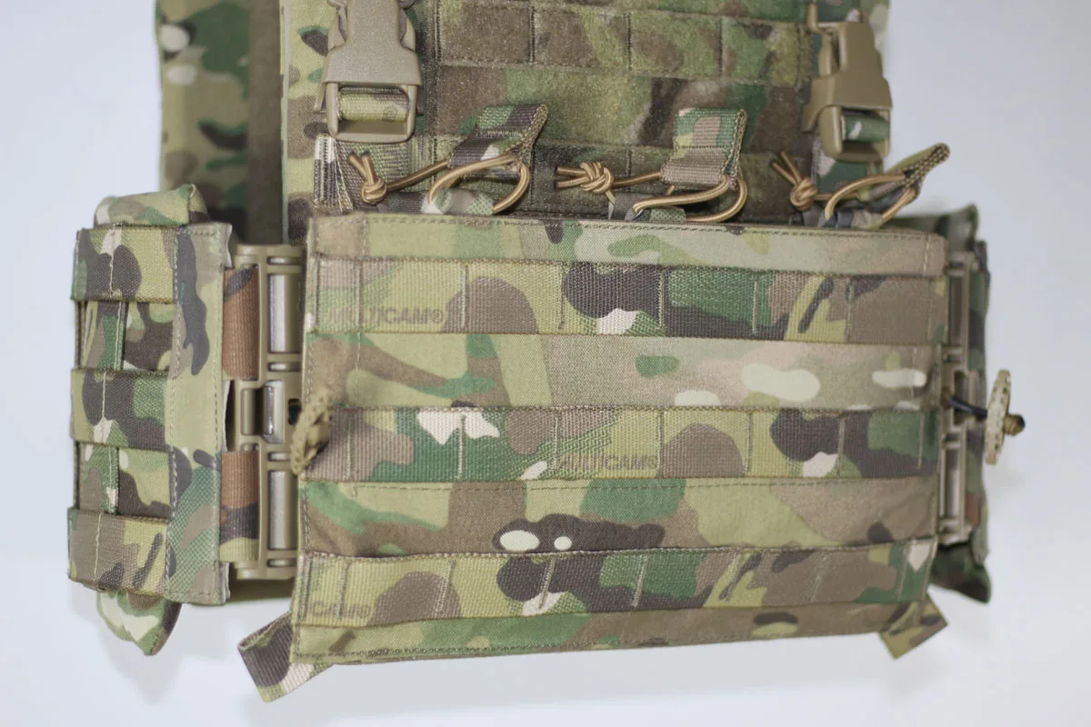 Chaleco táctico para exteriores, triple panel frontal desmontable, hombrera gruesa OPC2.0, protector táctico de liberación rápida - imagen 4