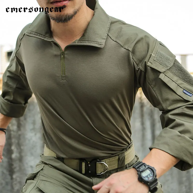 Emersongear-camisa de combate G3 para hombre, prenda deportiva BDU, ajustada, auténtica, para senderismo y caza, versión mejorada - imagen 4