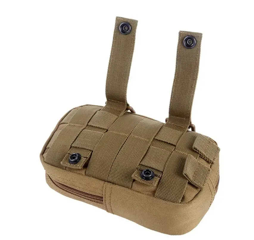 Bolsa de utilidad Molle táctica multiusos de nailon 1000D, funda para cintura con correa desmontable para caza - imagen 4