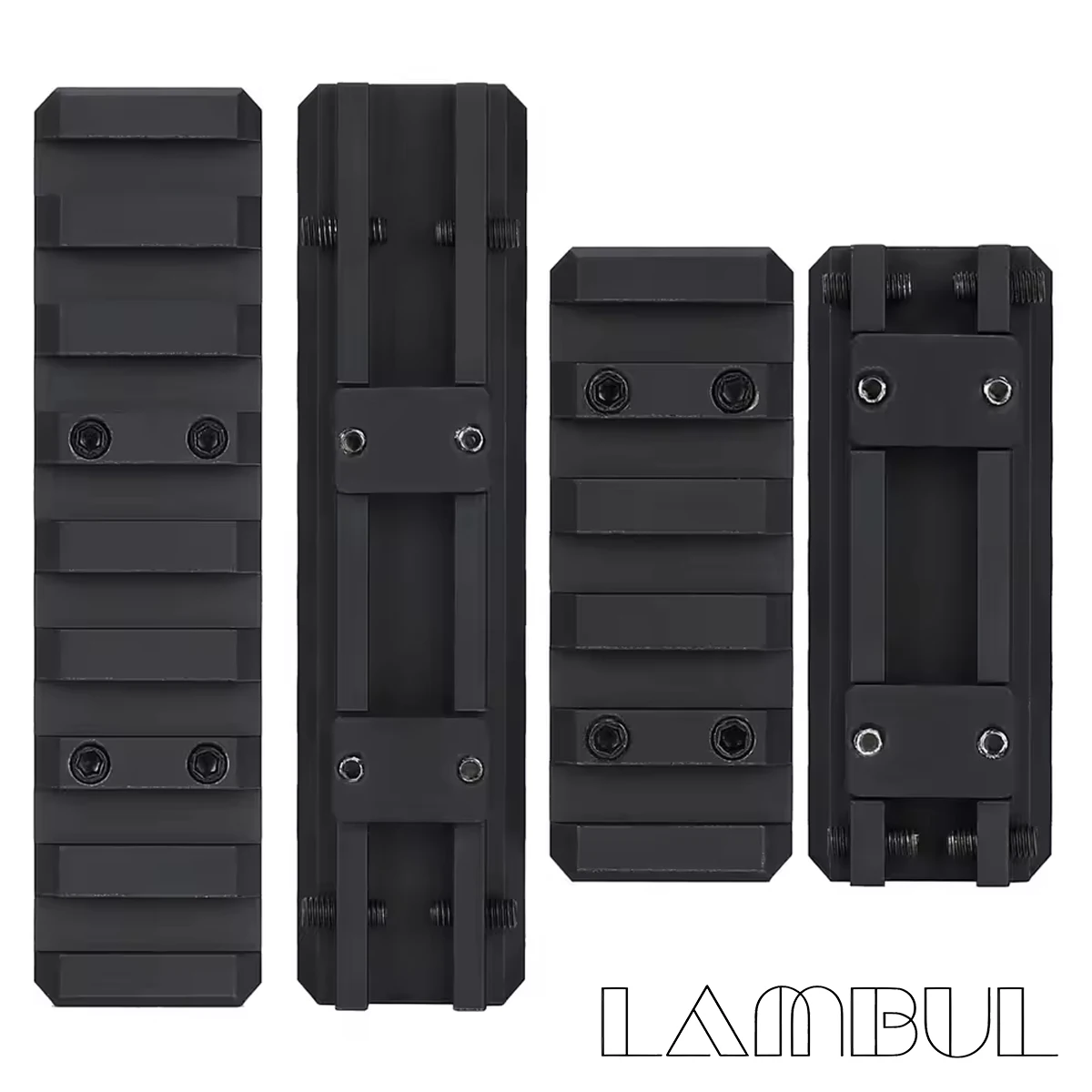 Riel de arrastre ventilado para escopeta a riel Picatinny de 20mm, adaptador de 5/8 ranuras para IZH-27 MP-153 MP-155 MP-233 TOZ-120 MTs21-12 TOZ-84 - imagen 4