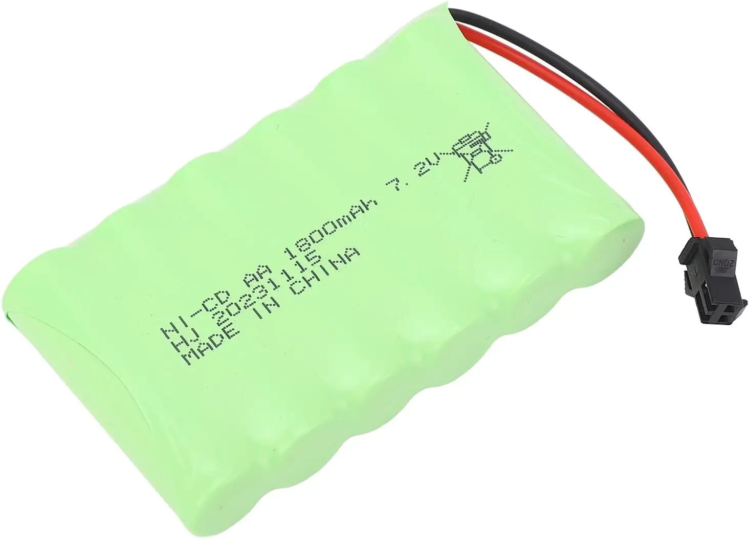 7,2 V 1800mAh Ni-CD AA batería de litio recargable SM-2P enchufe para RC juguete coche barco pistola tanque camión trenes RC modelo de juguete - imagen 2