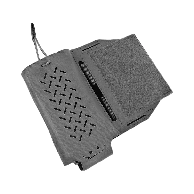 Bolsa de liberación rápida para colgar frontal modular al aire libre, 2 uds., bolsa de ala de expansión con gancho y bucle adecuada para montañismo - imagen 3