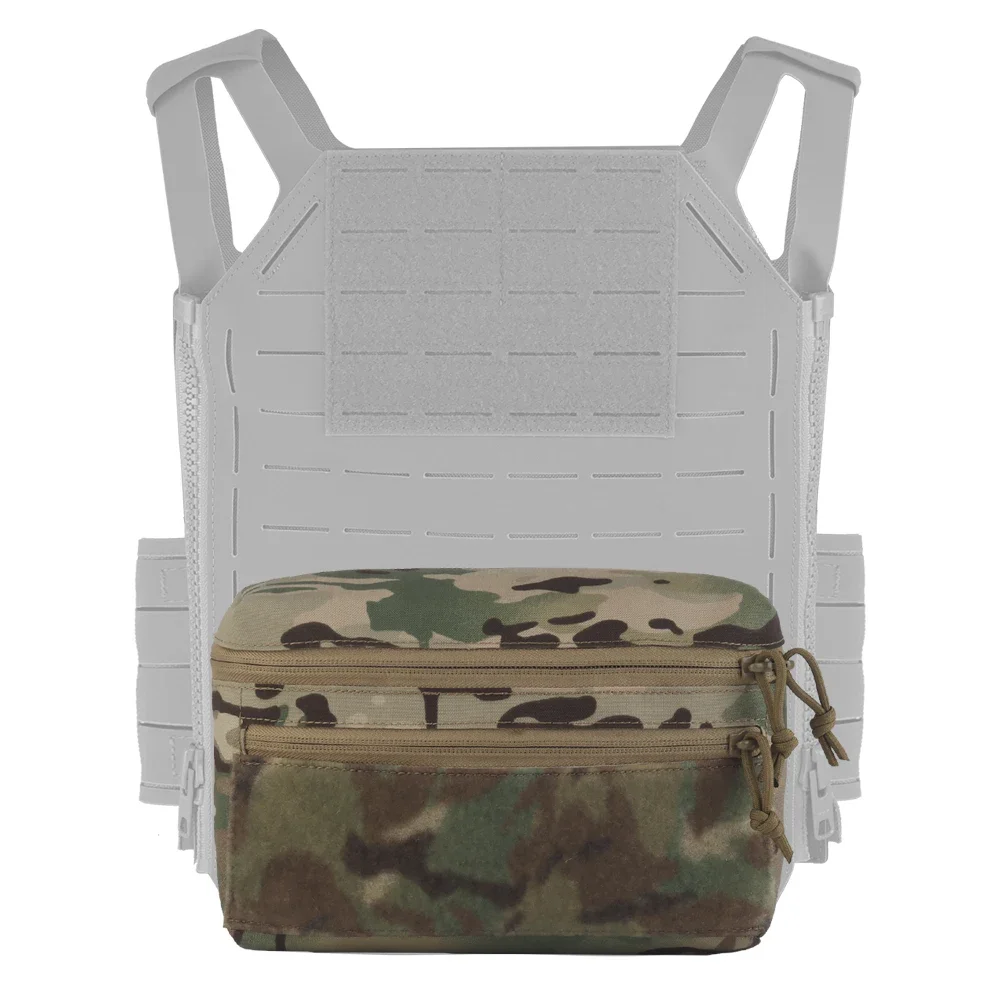 Bolsa MOLLE GP de gran capacidad L, bolsa de utilidad para senderismo al aire libre, chaleco de caza, portador de placa, bolsa Abdominal, accesorios de Panel trasero - imagen 2