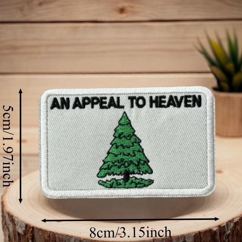 Parche bordado 3D de un apelo para ir al trabajo, insignia de moral táctica con gancho y bucle, pegatina decorativa para mochila, parches para brazalete para ropa - imagen 3