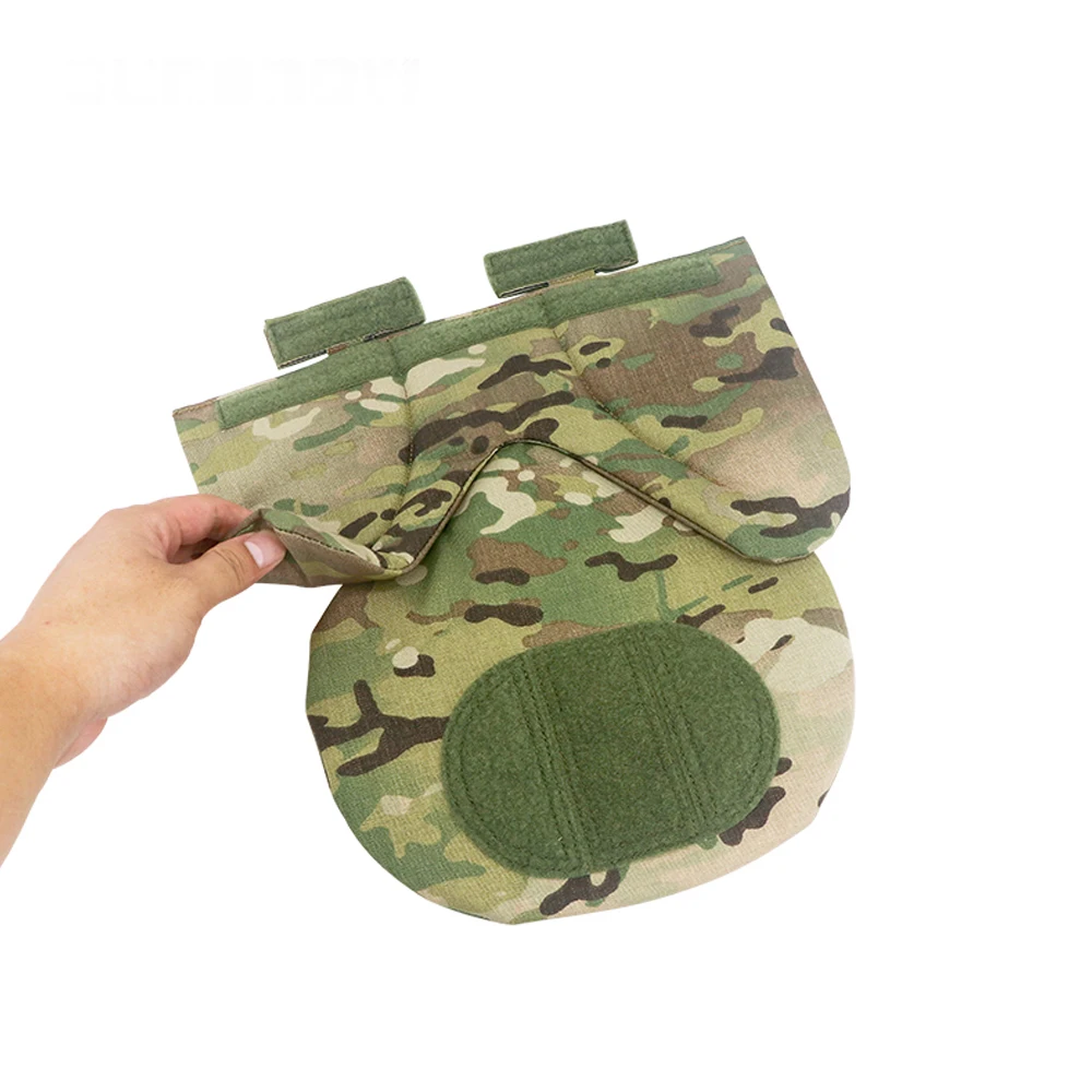 Chaleco de combate protección de entrepierna placa colgante Airsoft chaleco táctico extensión Abdominal protección de la ingle 500D nailon desusterado - imagen 2