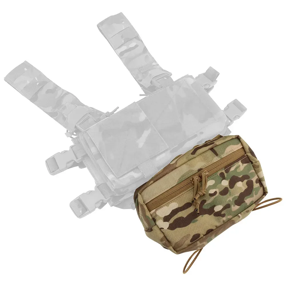 Bolsa colgante para plataforma de pecho MK4, Mini bolsa de descarga Abdominal, riñonera para almacenamiento de placa MK4 con inserción de revistas - imagen 2