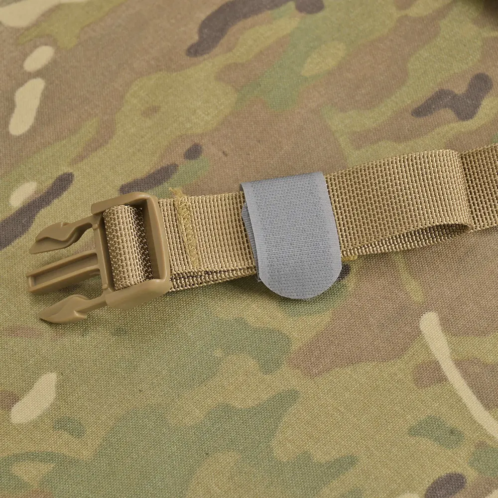 2 PCS/Pack Tactifans Cable Ties Strap Webbing Tidy Organizer Fix Hook Loop Grip Wrapping Reusable Restraints Tatical Molle - imagen 2