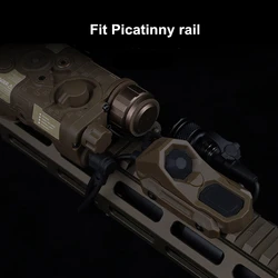 Interruptor remoto AXON SF/2.5 para linterna táctica PEQ NGAL