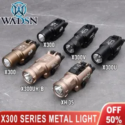 Linterna táctica Surefire X300U para pistola con luz estroboscópica