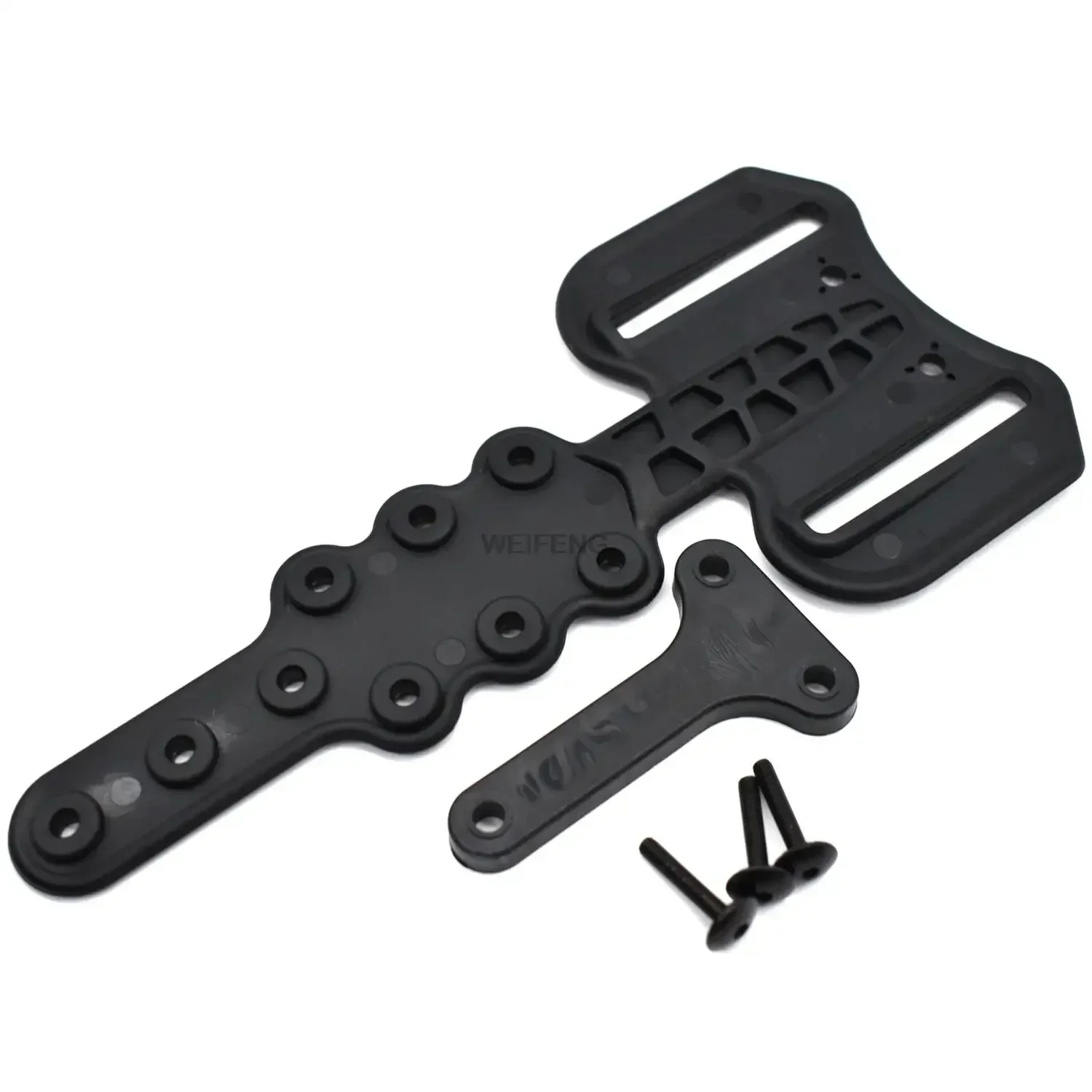 Plataforma de funda de pierna de doble revista de 9mm con paleta para GL 17 19, accesorios de tiro, funda para pistola - imagen 5