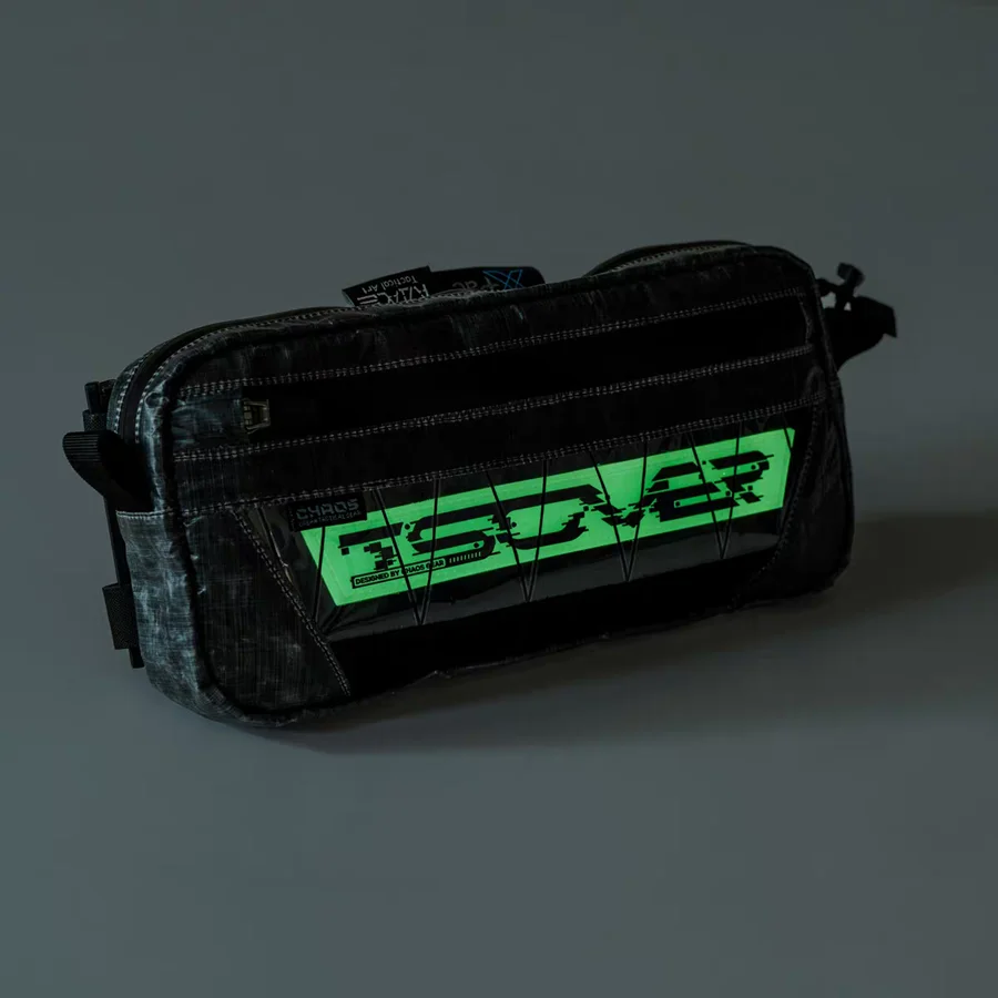 Chaos Gear BG-06 parche luminoso de PVC, bolsa de mensajero heterogénea, insignia exclusiva, ropa táctica funcional, decoración de mochila