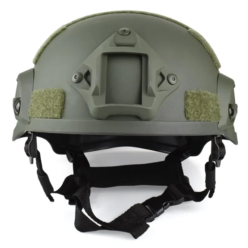 Casco táctico al aire libre real cs campo batalla comiendo pollo equipo de color sólido simple casco protector para juego de paintball - imagen 5