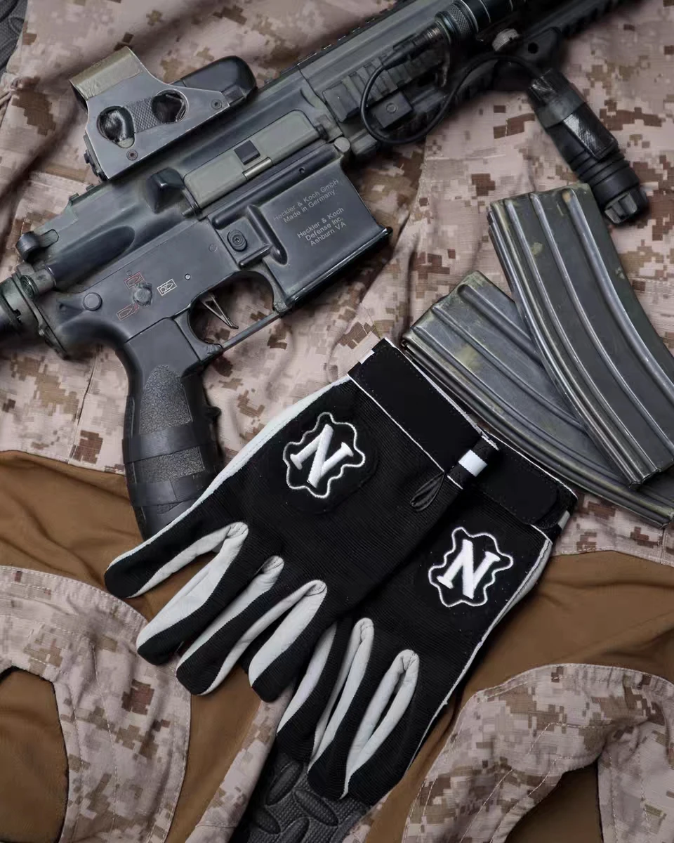 Grupo de observaciones hacia adelante / guantes tácticos de caza estilo Neumann - imagen 2