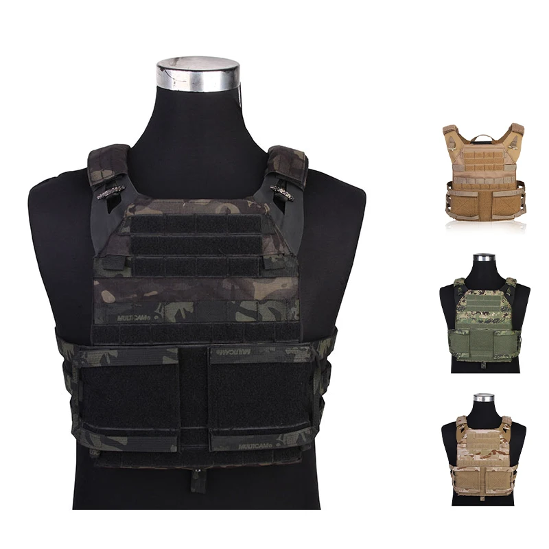 Emersongear-portador de placa de puente, chaleco táctico JPC, equipo de protección, armadura protectora para el cuerpo, Airsoft, caza, tiro, combate, nailon - imagen 2