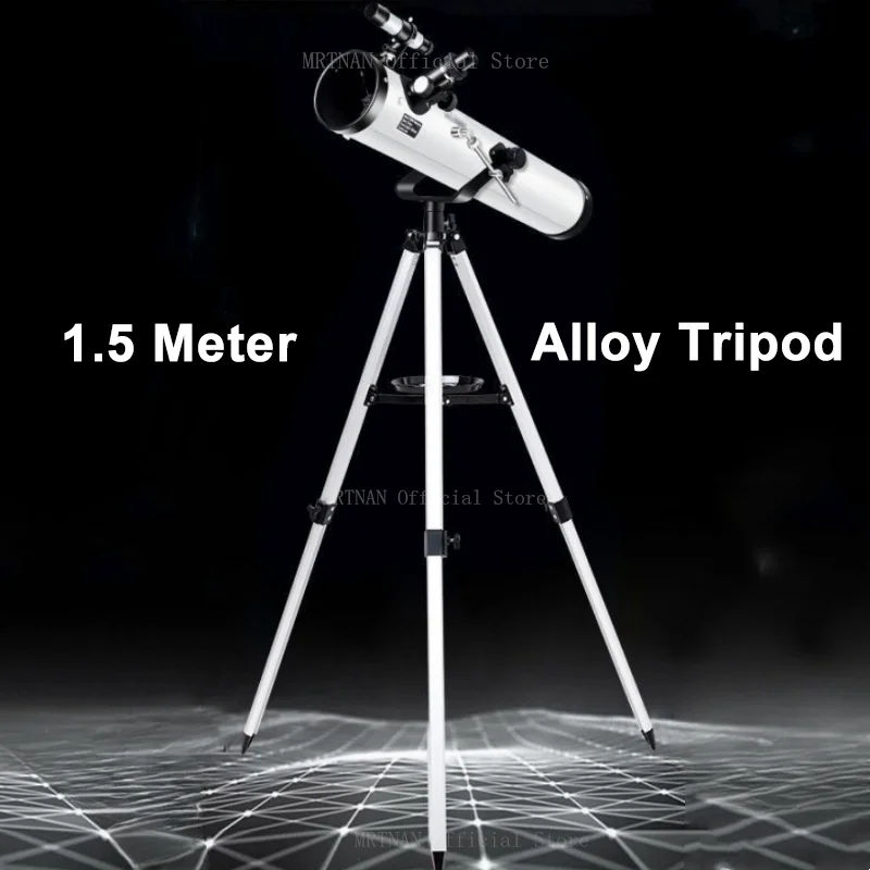 Telescopio astronómico profesional agrandar 35X-875X para binoculares espaciales calibre 114MM trípode de 1,5 metros nebulosa lunar - imagen 4