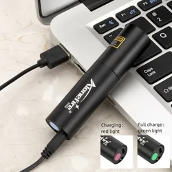Linterna UV recargable USB para detección de fluidos y minerales