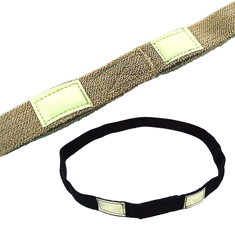 Correa táctica para casco, banda elástica reflectante, cubierta de red, red de repuesto para M1 M88 MICH, correa para casco militar, combate al aire libre - imagen 5