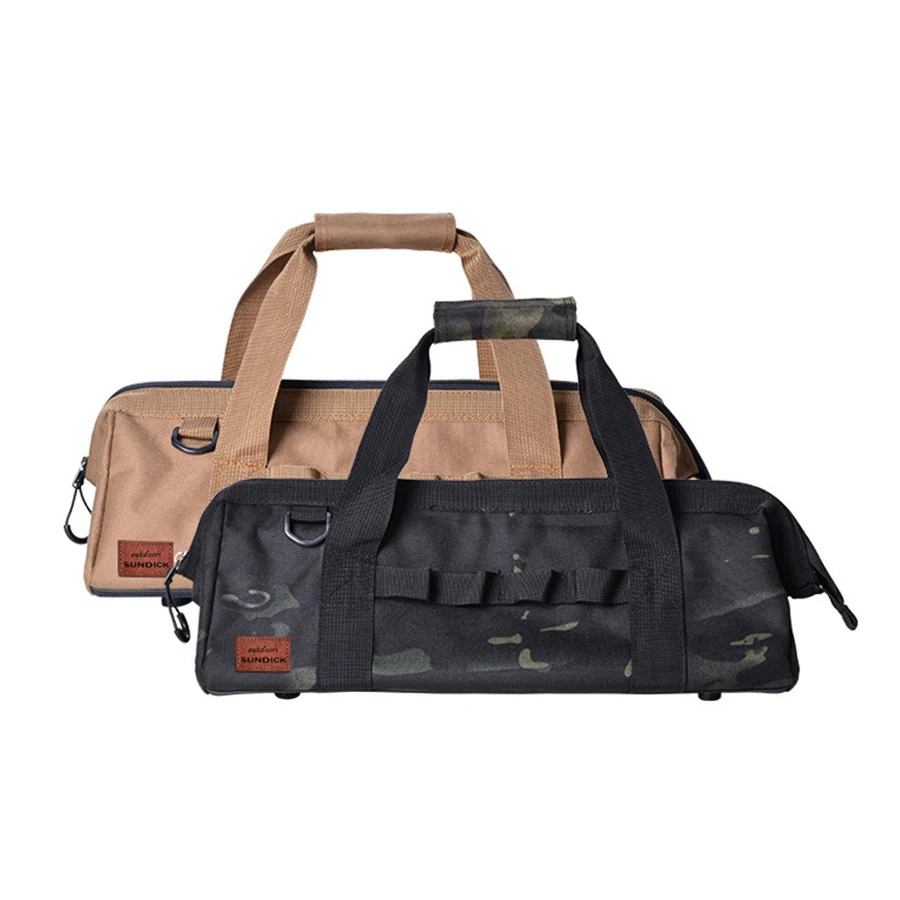 Bolsa de almacenamiento de clasificación de accesorios para tienda de campaña al aire libre 1000D, herramientas para tienda de campaña, accesorios para tienda, bolso con martillo para clavos para acampar - imagen 3