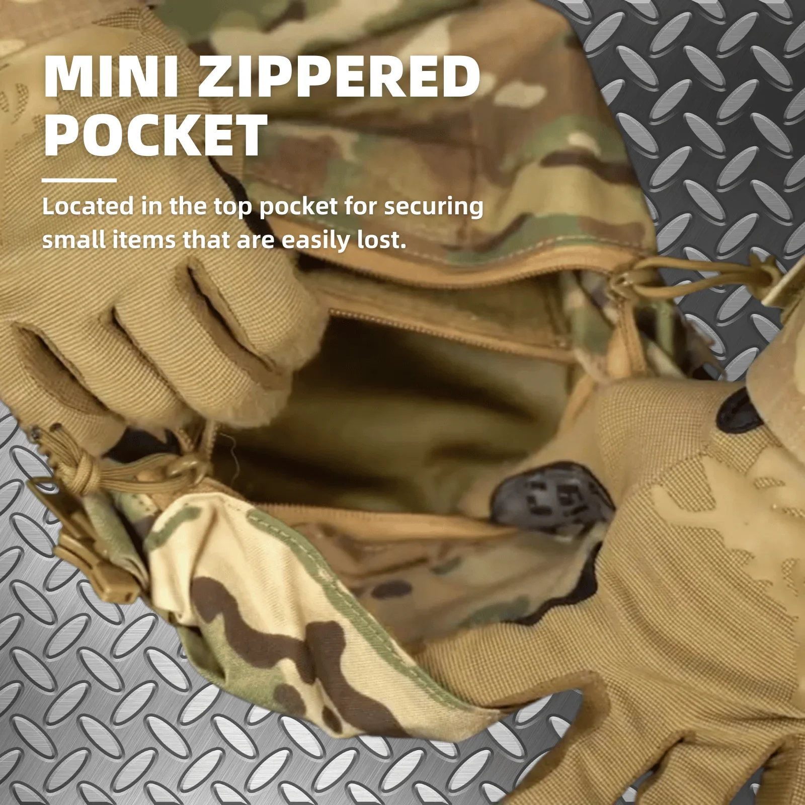 Bolsa doble con panel trasero, chaleco portador de placa FCV5, placa trasera, bolsa doble para artículos diversos, subpaquete suplementario para caza Airsoft - imagen 4