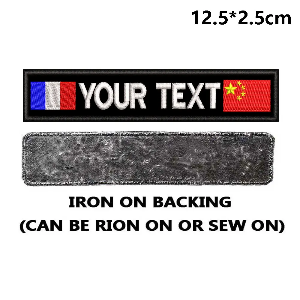 Black iron on