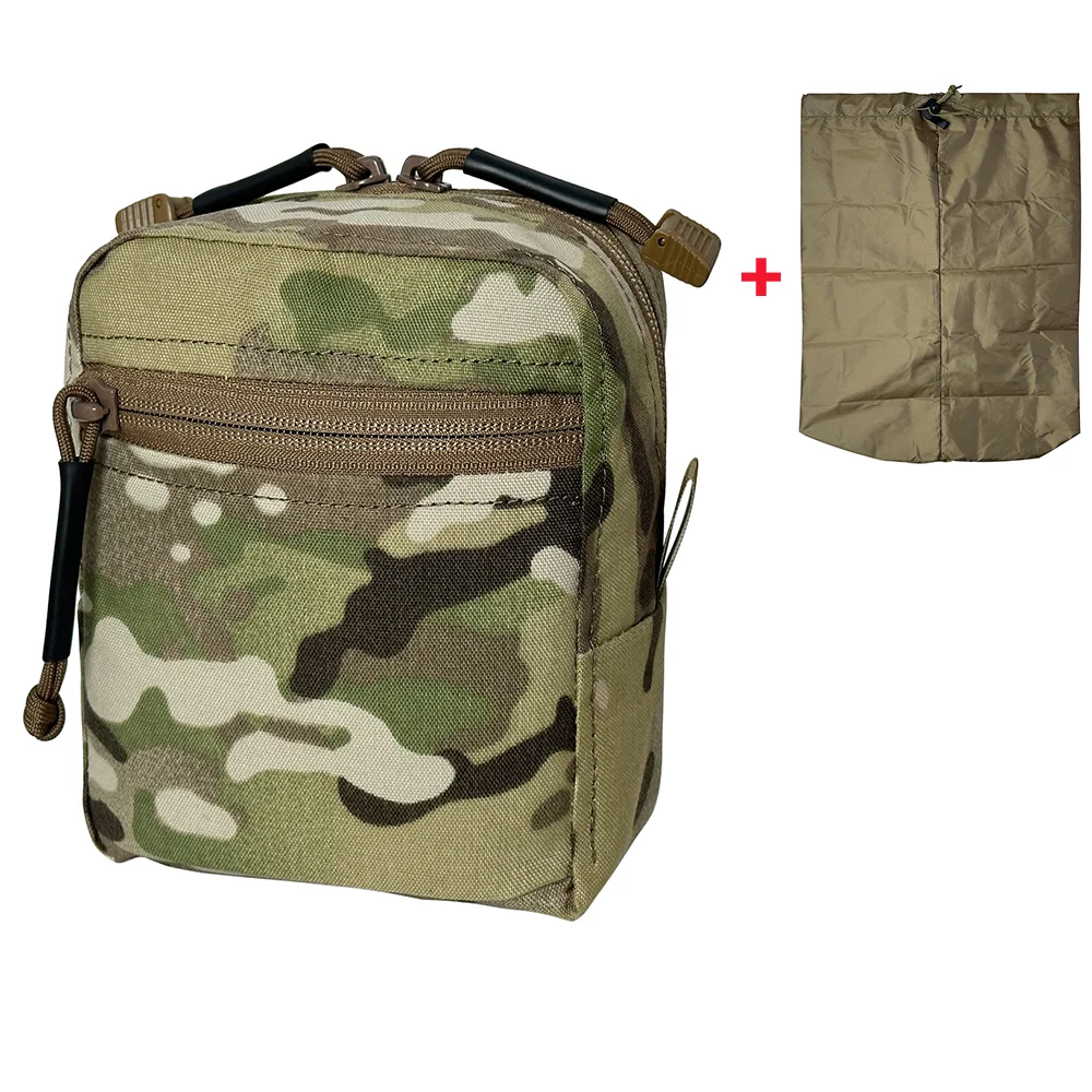 Bolsa táctica UNIONTAC con doble cremallera YKK, bolsa de accesorios GP inteligente con bolsa magnética, bolsillo interior, correa Molle, nailon 500D - imagen 2