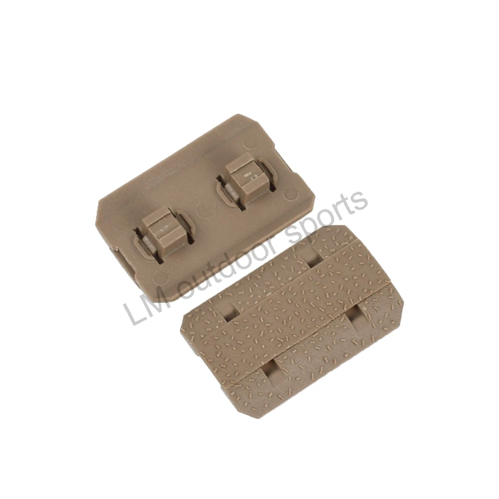 AR15 12 piezas M-LOK Airsoft Rail cubierta Airsoft MLOK sistema Protector de mano accesorios Kit Subzero Protector de mano - imagen 2