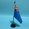 Black plastic pole