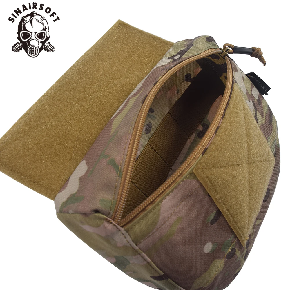 SINAIRSOFT almacenamiento táctico caza Molle chaleco CRM CRX D3 aparejo de pecho Drop Dump bolsa de utilidad colgante 500D Nylon - imagen 4