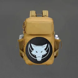 Parche bordado de lobo militar, chaleco táctico, gancho y bucle, sombrero, insignia de moral, mochila, pegatina decorativa, parches para brazalete para ropa