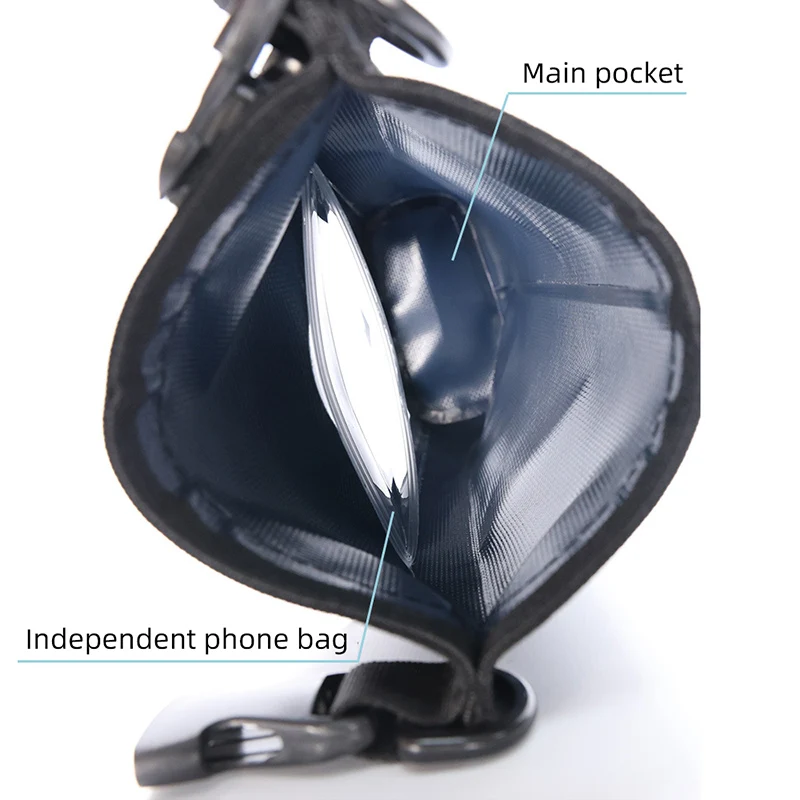 Bolsa de natación ligera de 2L y 5L, bolsa impermeable, bolsa seca con pantalla táctil, deporte al aire libre, pesca, deriva, senderismo, canotaje, bolsa para teléfono - imagen 4