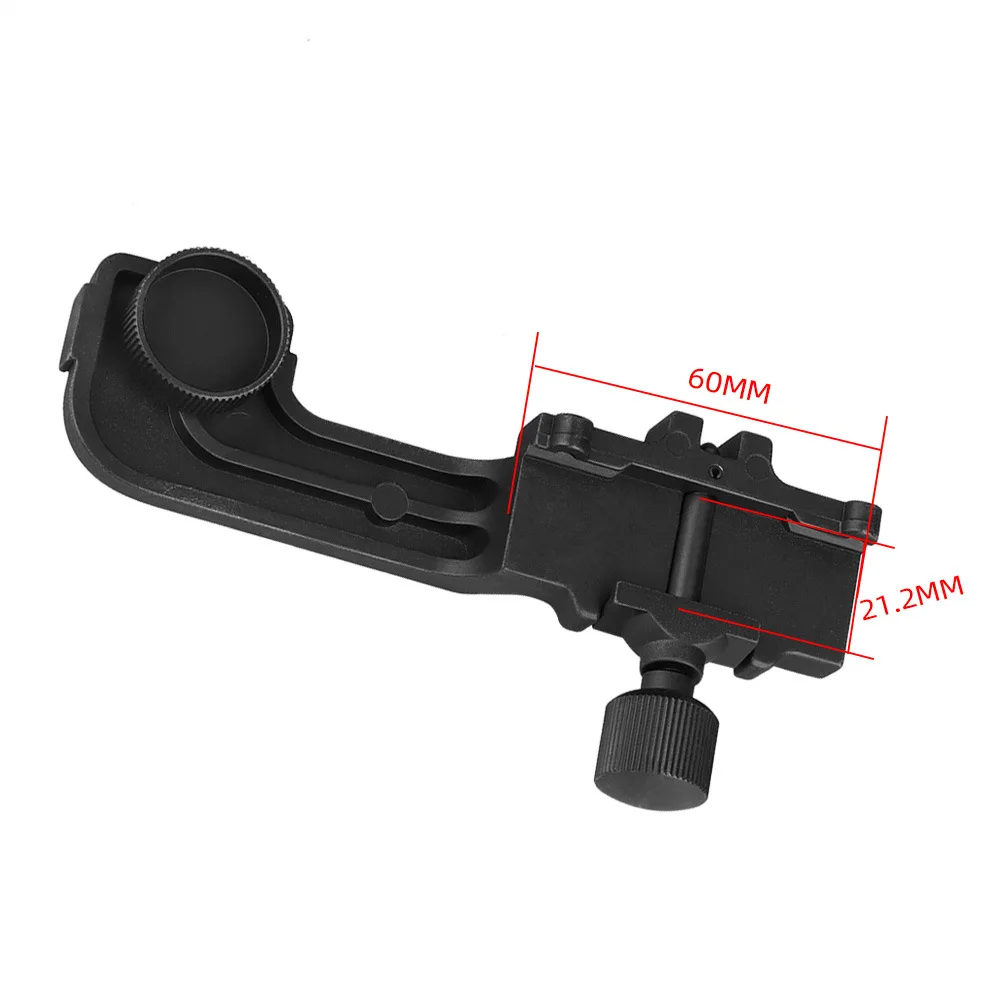 Soporte recto de aluminio para dispositivo de visión nocturna PVS-14, soporte de metal - imagen 3